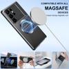 Для Samsung Galaxy S24 S23 S22 S21 Ultra Чехол Металлический Алюминиевый Сплав Магнитный Magsafe Автомобильный Держатель Телефона Защитная Задняя Крышка Для Духов