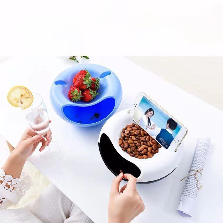 Блюдо для фруктов, сливная корзина для дома, коробка для ленивых конфет, креативная кухня, гостиная, артефакт для еды семян дыни