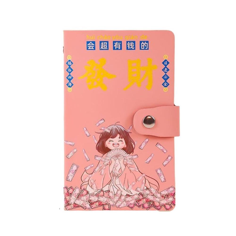50 Sheets Money Saving Challeng Book Cartoon Letter Planner Organizer Cash Budget Notebook  Unisex