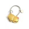 Pig Keychain Keyring Wire Car Key Holder