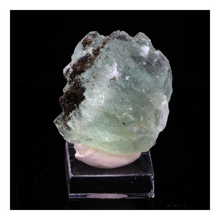 Pierres et Minéraux. Fluorite + Pyrite. 152.5 ct. Aouli, Midelt Province, Drâa-Tafilalet, Maroc.