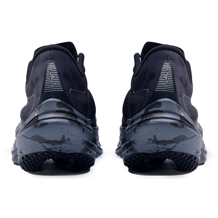 Mizuno Wave Rebellion Pro Удобная Толстая Подошва Амортизация Низкий Верх Карбоновая Пластина Кроссовки для Бега Унисекс кроссовки Черный Серый J1GC231754