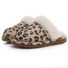 Fashion Shevalues Winter Plush Lining Women's Memory Foam Slippers Fuzzy Indoor Cotton Slides Anti-slip Furry Outdoor Women's Slippers