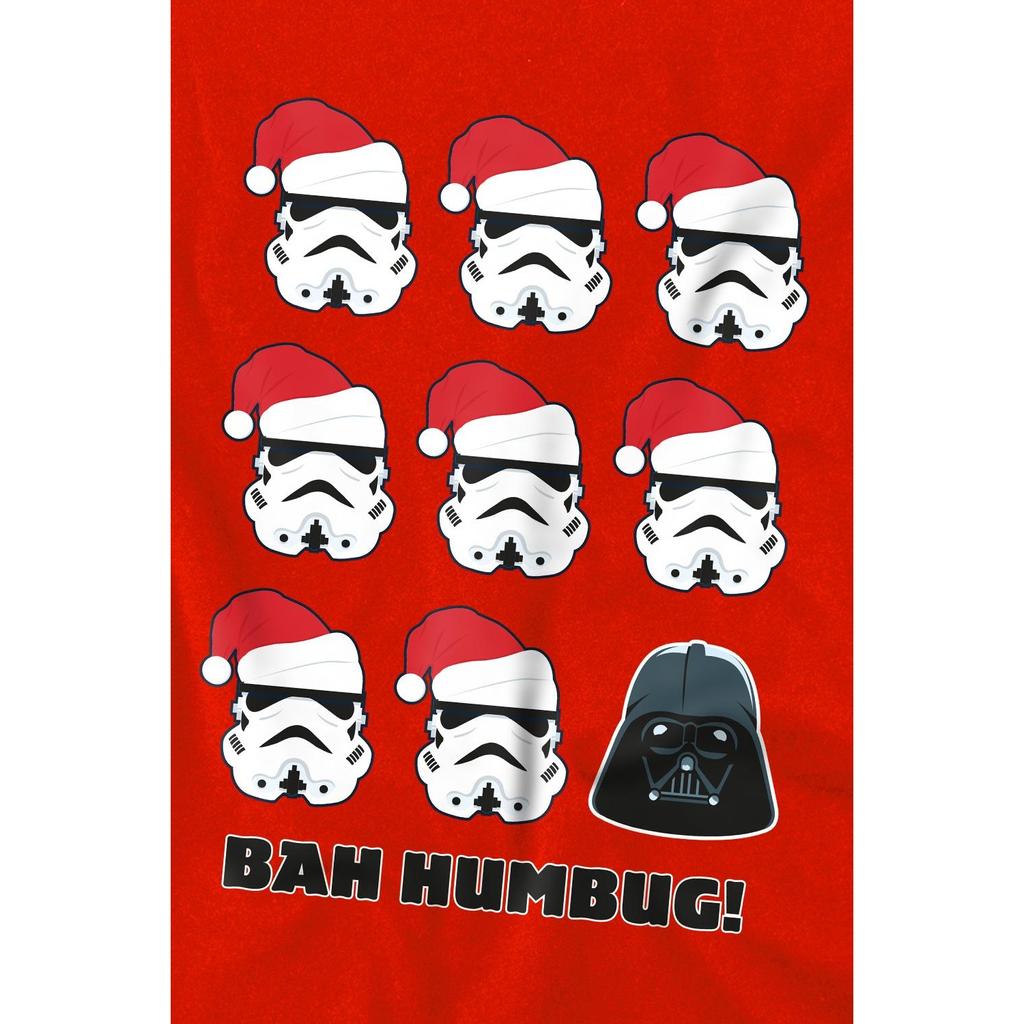 STAR WARS Childrens/Kids Bah Humbug Stormtrooper Darth Vader T-Shirt