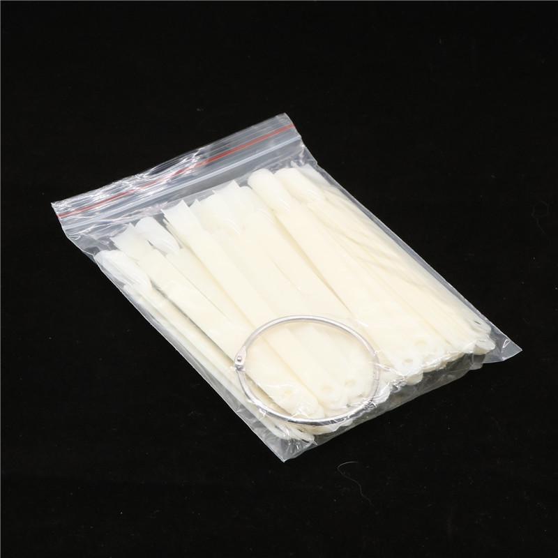 Инструменты для ногтей: Стенд для демонстрации цветов в форме веера, 50 штук