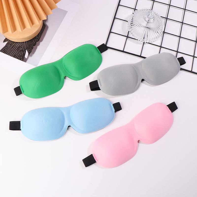 1 шт. 3D маска для сна, натуральная маска для сна, повязка на глаза для женщин и мужчин, мягкая повязка на глаза для путешествий