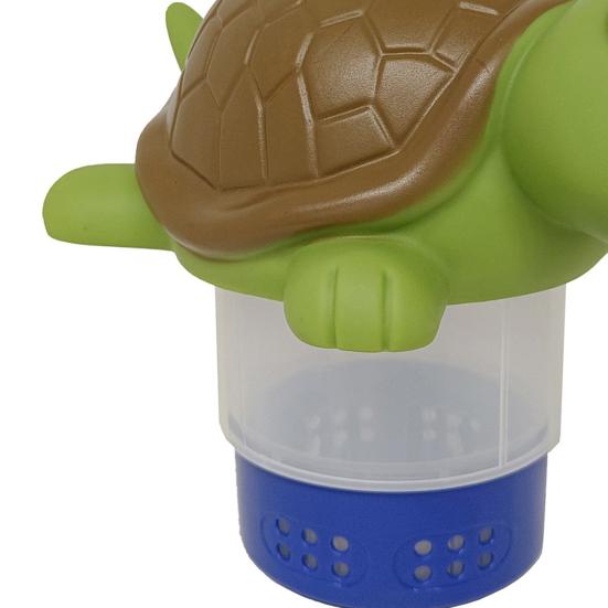 Мультяшная черепаха, плавающий дозатор хлора для бассейна, животное, плавающий дозатор хлора для плавательного бассейна, таблетки, держатель брома, для больших и маленьких бассейнов, украшение для гидромассажной ванны