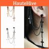 Punk Pendant Cross Ear Cuffs Jewelry With Electroplated Alloy For Gifts Women