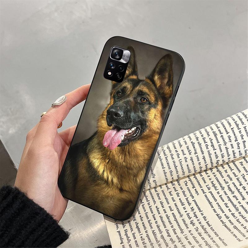 Чехол для телефона с немецкой овчаркой для iPhone Samsung Galaxy Redmi Xiaomi Oppo OnePlus Note SA 7 8 9 10 11 12 13 14 20 21 22 23 53 54 Pro Max Plus Ultra