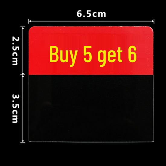 Прозрачный ПВХ рукав для полочных ценников для аптеки и магазина детских товаров