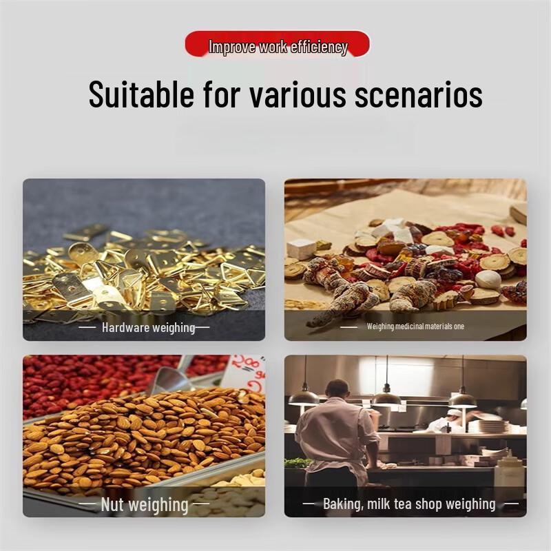 Haozhan 15 кг/0,5 г Коммерческие цифровые платформенные весы (Китайская версия)