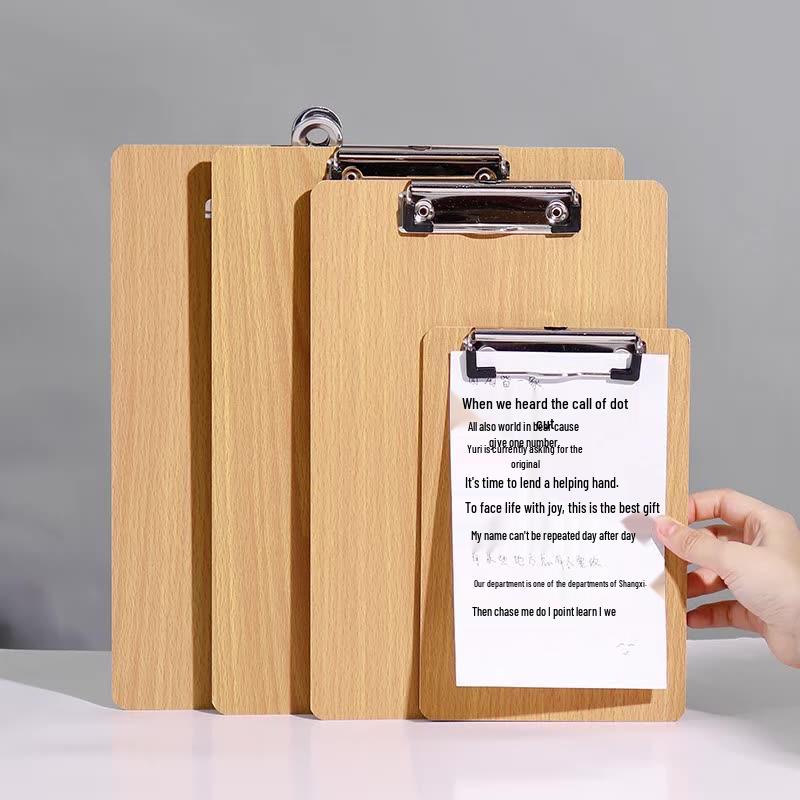 A4/A5 Clipboard: Writing Board & Menu Holder for Restaurants, Catering, Tests, and Student Use.