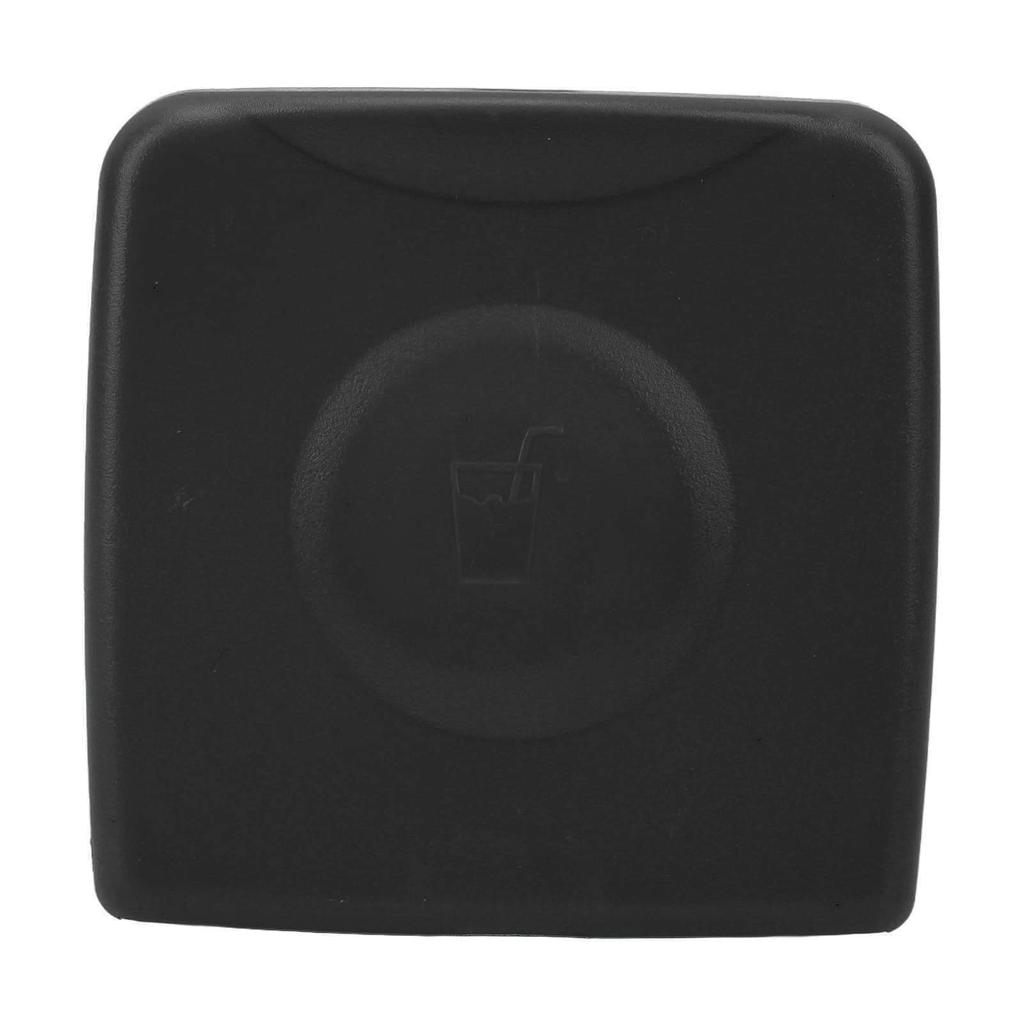 Foldable Car Cup Holder, Convenient Storage Space Saver, Easy To Clean Car Drink Holder with RV Camper Screws (Black) HF‑PA))