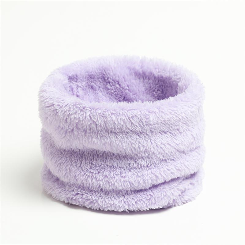 Кашемировый теплый воротник-кольцо, зимний шарф, сплошной плюшевый толстый, для спорта на открытом воздухе, для мужчин, женщин, детей, шейный платок, полнолицевая маска, кашне