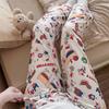 Женские Мультяшные Пижамные Штаны Hello Kitty - Летние Повседневные, Свободный Крой для Дома или Улицы