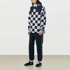 Vans Куртка с капюшоном и шахматным узором Skull Checkerboard, мужская куртка, черная VN0A54JXZ79