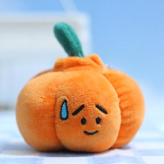 Хэллоуин тыква кукла мини-подвеска милые плюшевые овощи с забавной тыквой плюшевая игрушка милый брелок подвески рюкзак