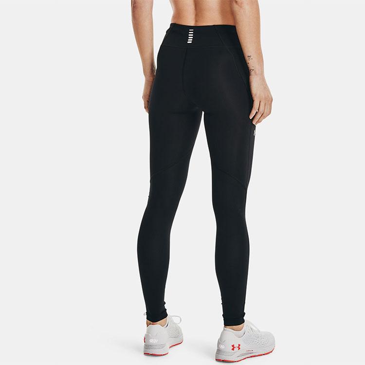 Under Armour Тренировочные леггинсы для бега Mileage женские черные 1362686-001