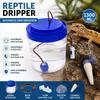 1 set Plastic Reptile Water Dripper Adjustable Drip Speed Watering Tool Kit  Terrarium Use
