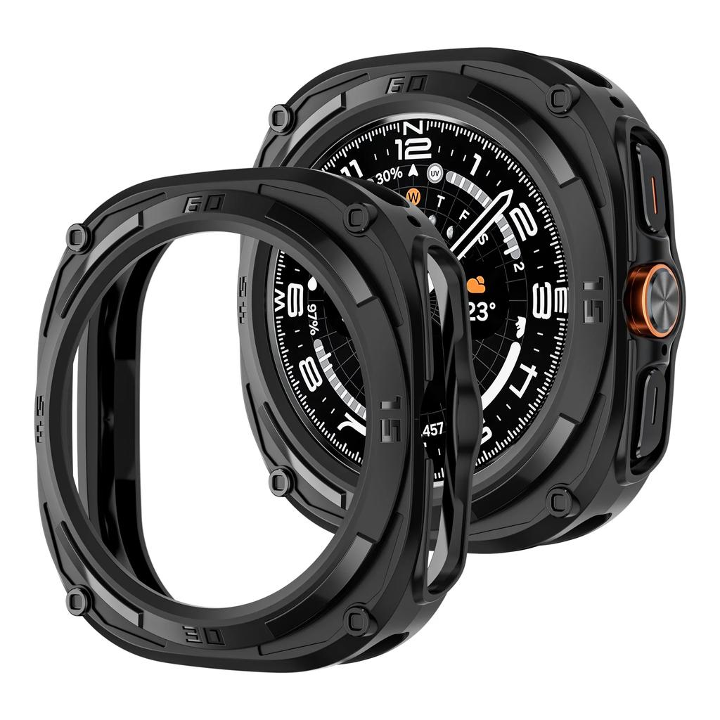 Screen protector for Samsung Galaxy Watch 7Ultra Case 47mm Accessories Hard TPU Frame Protective Bumper Galaxy Watch Ultra cover