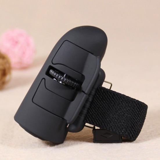 Беспроводная мышь-кольцо на палец 2,4 ГГц 1200 DPI Питание от батареи Регулируемый ремешок Эргономичная Мини ПК Ноутбук Настольный компьютер Оптическая мышь-кольцо на палец