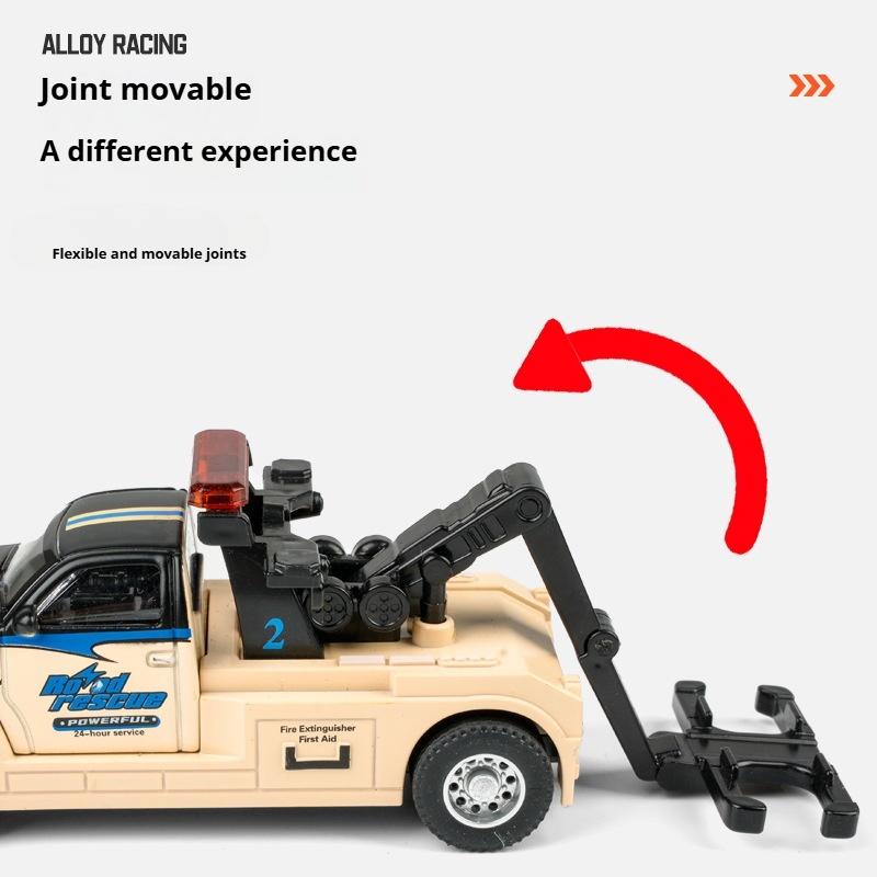 Городской спасательный трейлер серии сплав городской транспортер модель автомобиля тележка скользящая детская игрушка