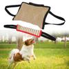 Dog Bite Stick Durable Dog Training Pillow Bite Tug Chewing Pet Toy Dog Training With 2 Rope Handles