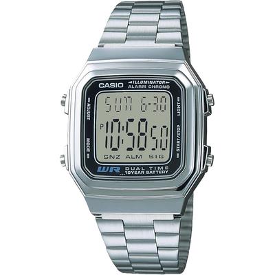 Часы Casio Collection [Оригинал для внутреннего рынка] A178WA-1AJH Мужские Серебристые