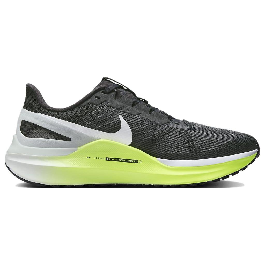 Nike Air Zoom Structure 25 Anthracite Volt мужские кроссовки черный Pure-Platinum White DJ7883-005