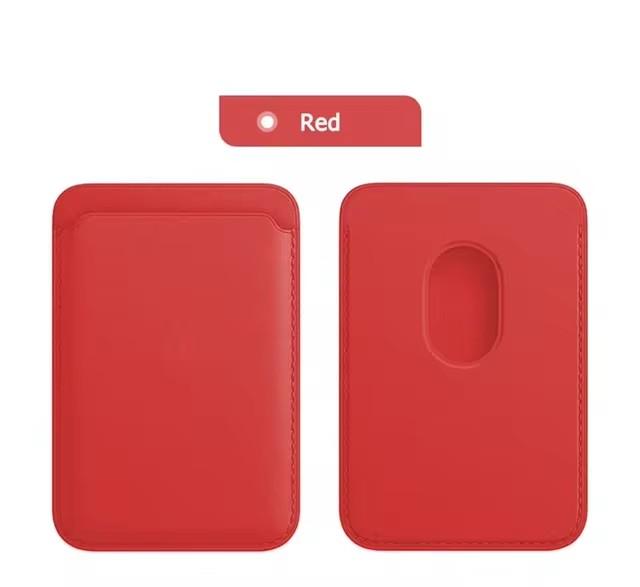 Для iPhone 15 14 Plus 13 12 Pro Max Mini Serise магнитный кожаный держатель для карт кошелек для Apple Magsafe чехол аксессуар