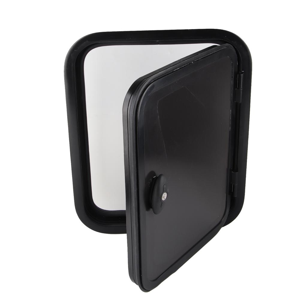 RV Baggage Door H500 W400mm UV Protection Waterproof Rounded Corner Access Storage Door for Camper M