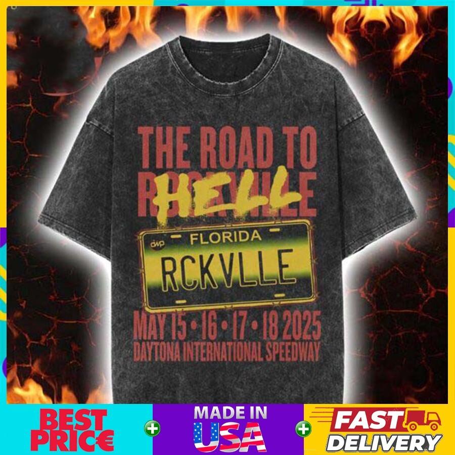 RARE! Welcome to Rockville 2026 Merchandise At Daytona Beach On May 15-18 The Ro