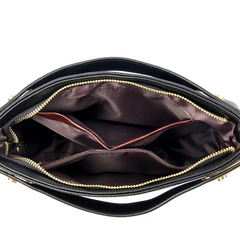 Новая женская сумка из мягкой кожи Элегантная сумка подмышку на одно плечо для банкета Женская кожаная сумка на одно плечо