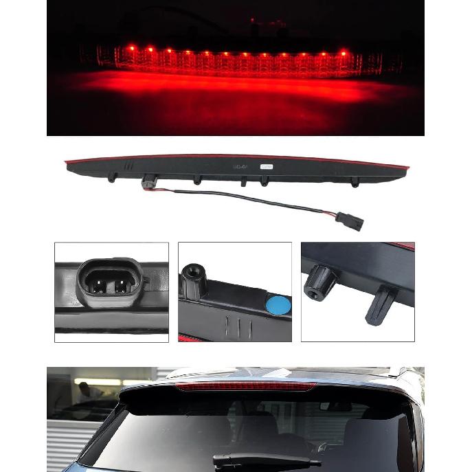 FASTCHE Третий стоп-сигнал Совместим с 2016 2017 2018 Lincoln MKX Светодиодный стоп-сигнал Третий стоп-сигнал с высоким креплением С лампочками и проводкой Заменяет #