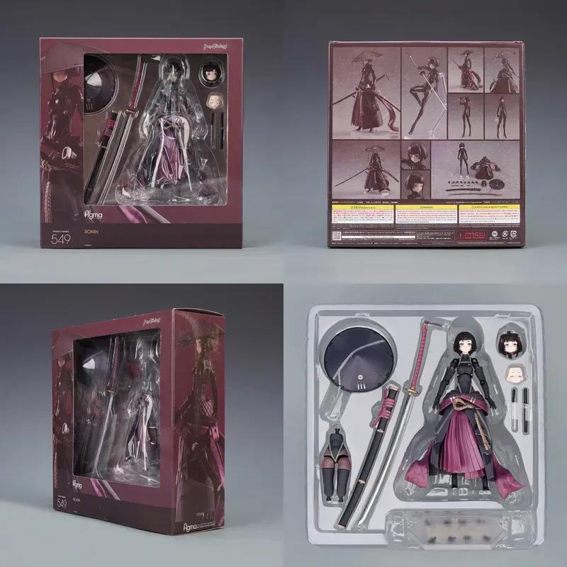 Аниме Фигма 549 Ронин Бродяга Самурай Экшн-фигурки Милые Меха Мусуме Подвижные Дисплей Настольное украшение Игрушки Коллекционные