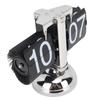 Перекидные часы с большим числом на батарейках из нержавеющей стали 304, настольные ретро-перекидные часы для дома