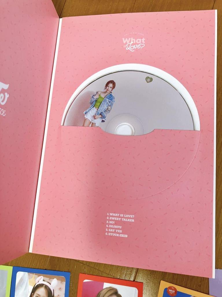 [USED] TWICE What is Love? CD + Photocard Set