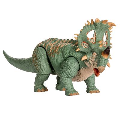 Mattel Мир Юрского Периода Коллекция Хэммонда Синоцератопс Фигурка Динозавра для Динозавров от 8 лет и JKG88 Дети, Игрушка, Прибл.. Длина 30,4 см, Вверх, Зеленый,