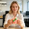 Vibrant Color Stress Ball Soft Snow Peach Slow-Rising Squeeze Toy Realistic Fruit-Shaped PU Fidget Relaxation for Relief Novelty Decompression Gadget