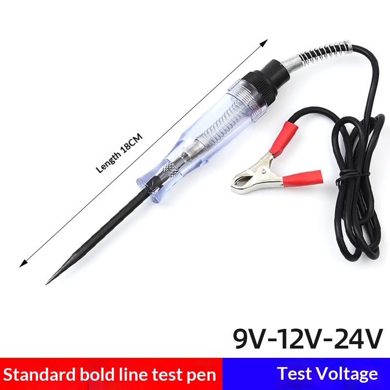 1Pcs 9V 12V 24V 48V Detector Digital Display Voltage Circuit Tester Auto Diagnostic Multifunction Car Diagnostic Probe Test Pen