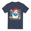 Ren & Stimpy Unisex Adult Festive Santa Hat Christmas T-Shirt