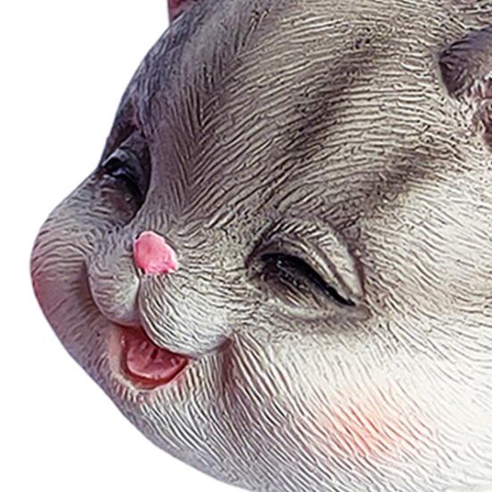 Животное Декоративная Статуэтка Мини Кошка Собака Смола Украшение Компактный Дизайн Цветочные Горшки Аквариумы Фигурка