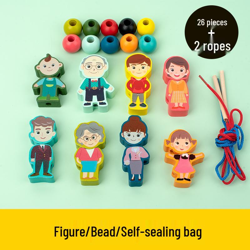 CPC Игрушка-бусины для развития мелкой моторики у детей: Детские нанизывание и концентрация блоки