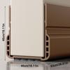 Windproof Dustproof Door Bottom Seal Strip Under Door Draft Stopper  Door Thickness 3.5-5cm