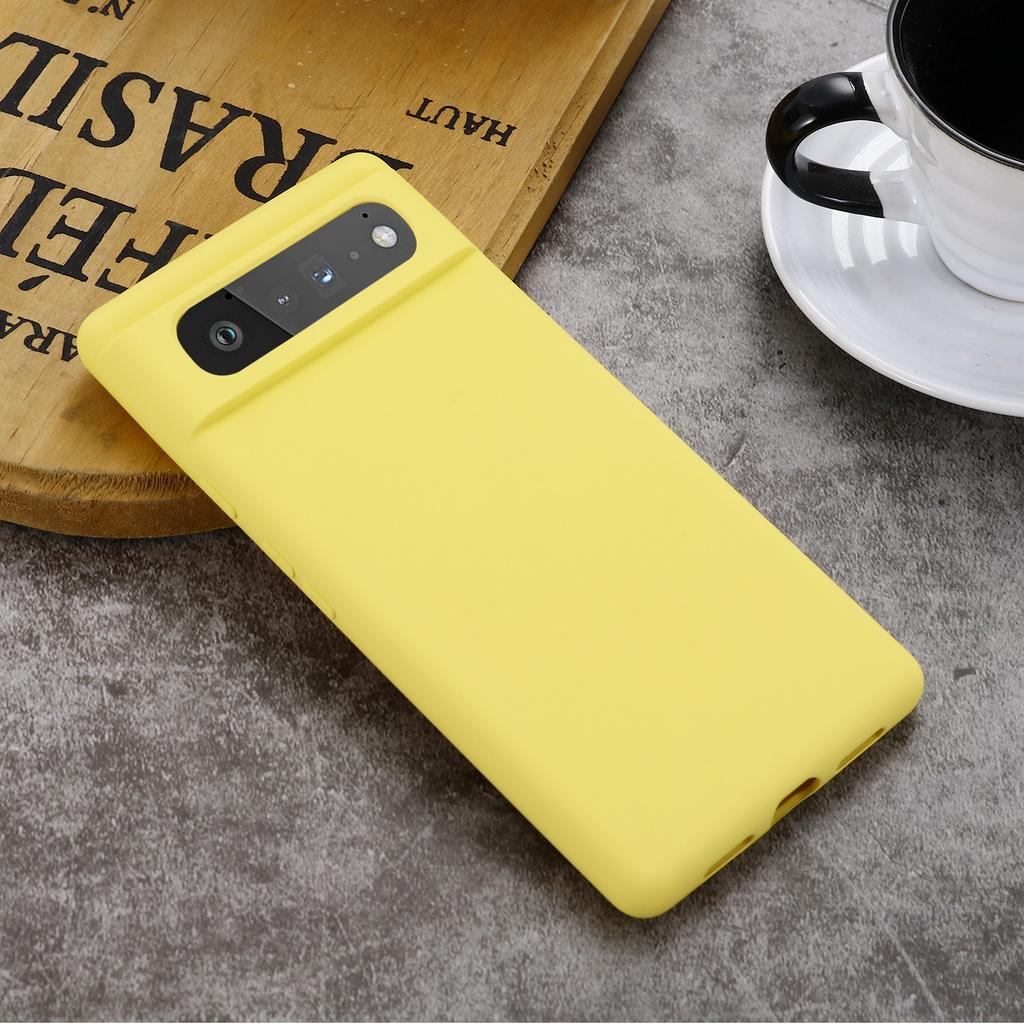 Real Liquid Silicone Phone Case For Google Pixel 8 Pro 7 Pro 6 Pro 6A 7A Case Soft Shockproof Bumper Protection Cover