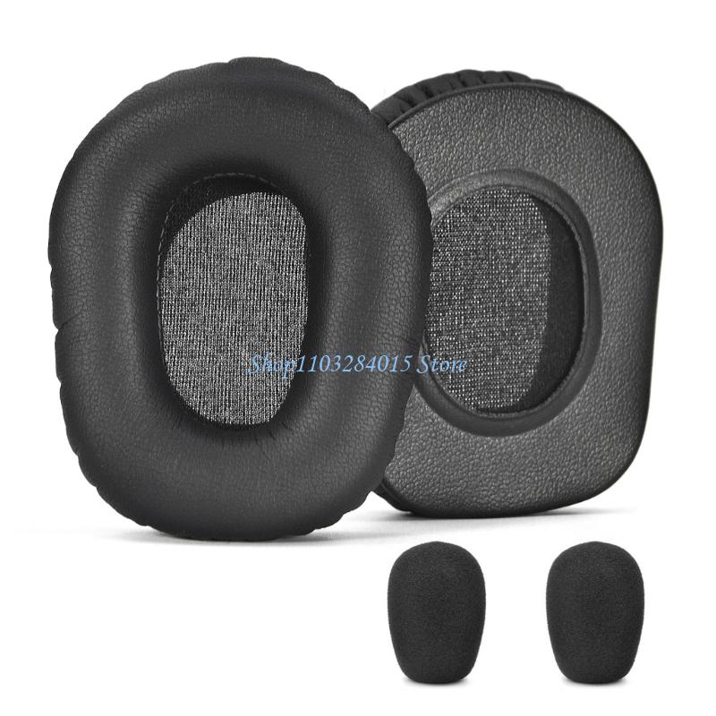 R6FF Noise Cancelling Earbud Earpads for 3450XT B350XT Headphones Ear Cover Earcups Mic Windshield for Music Lovers