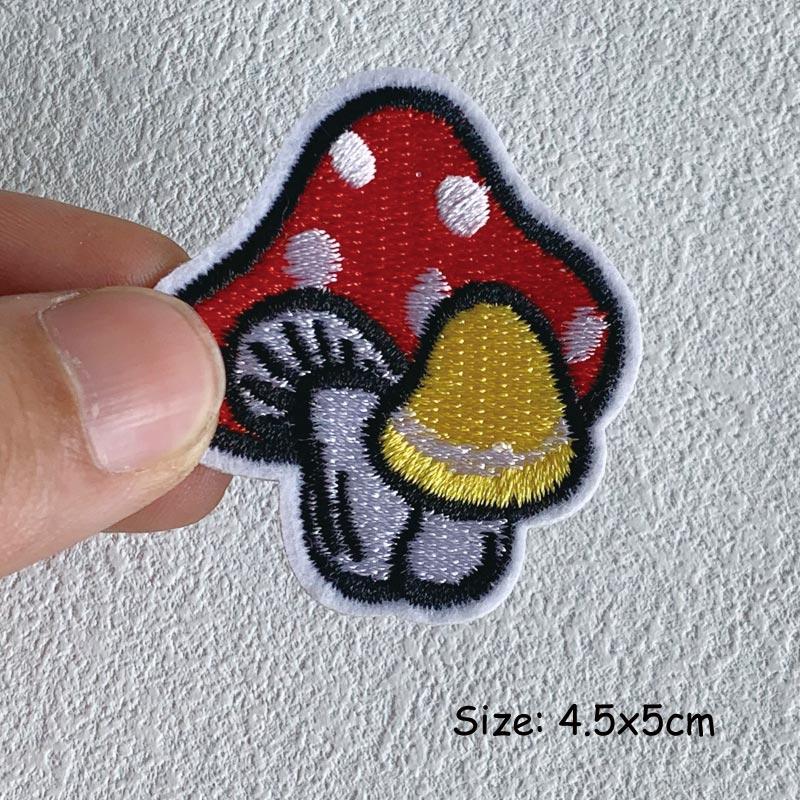 Cartoon Animals Embroidered Iron Patch For Clothing DIY Striped Sewing Patch