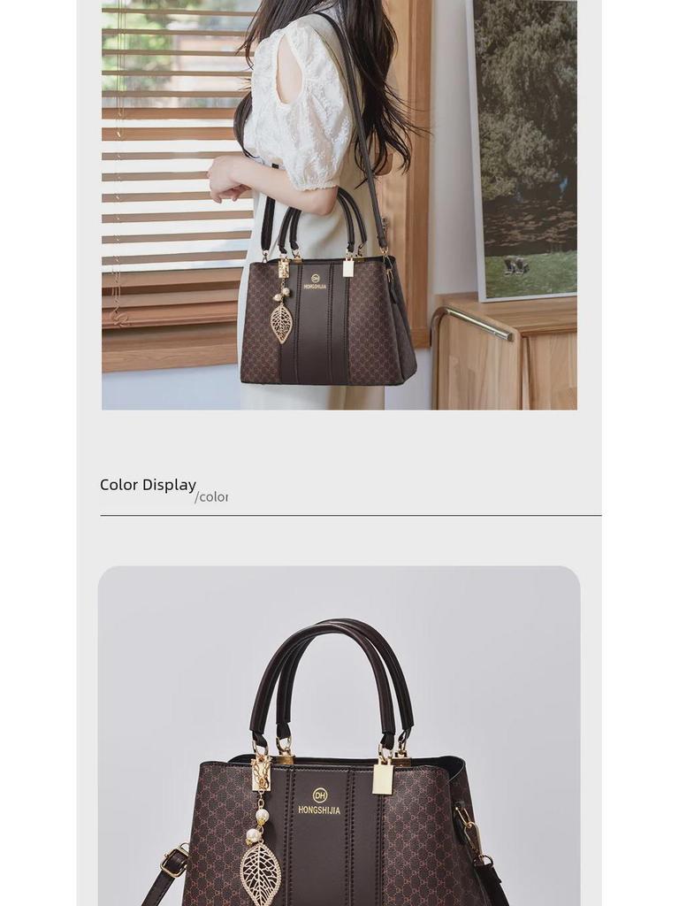 Элегантная вместительная сумка через плечо для женщин 2022 года — стильная сумка для мам и свекровей