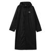 Moonbat EDWIN Long Raincoat with Storage Size L Pouch, Water-Repellent, Black, (53069)