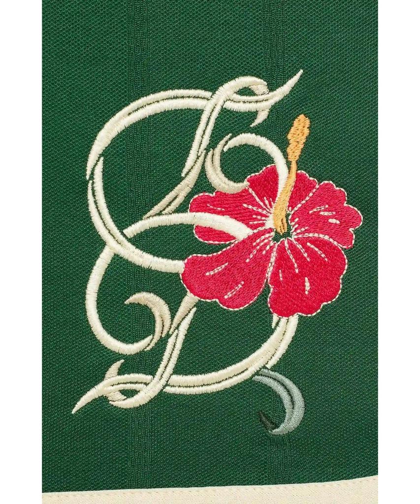 DROLE DE MONSIEUR D Hibiscus Patch Shorts Short D Hibiscus D0Pom26329Grd